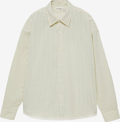 Pull&Bear Paita koossa XS värissä sininen / pastellinkeltainen, Tuotenäkymä