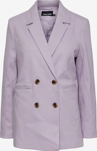 Blazer 'Haven' PIECES en violet : devant