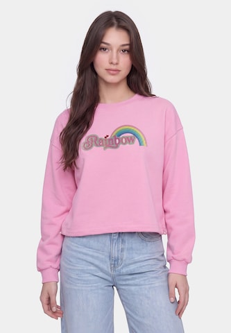 MYMO - Sweatshirt em rosa: frente