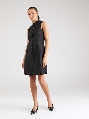 Robe-chemise Calvin Klein Jeans en noir : devant