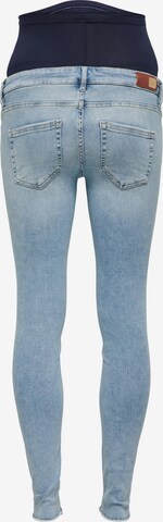 Only Maternity Skinny Jeans i blå