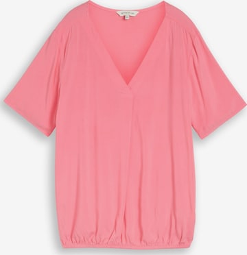 TOM TAILOR Blouse in Pink: front