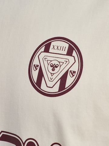 T-Shirt fonctionnel 'Swarm' Hummel en blanc