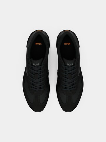 BOSS Trampki niskie 'Levon' w kolorze czarny