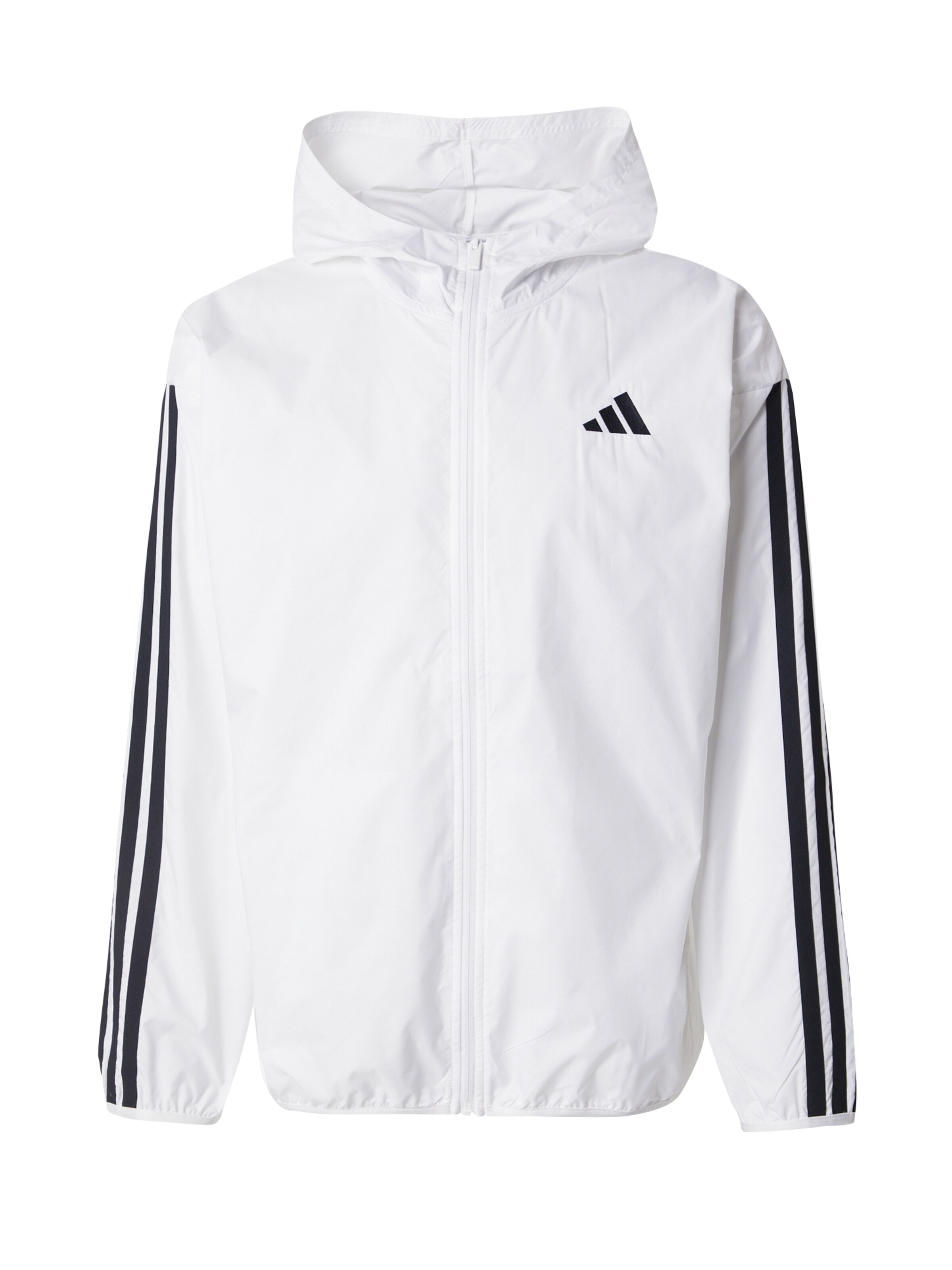 ADIDAS SPORTSWEAR - Chaqueta deportiva 'Essentials' en blanco: frente