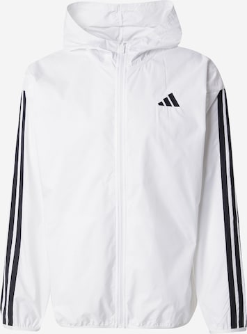 ADIDAS SPORTSWEAR Sportjas 'Essentials' in Wit: voorkant