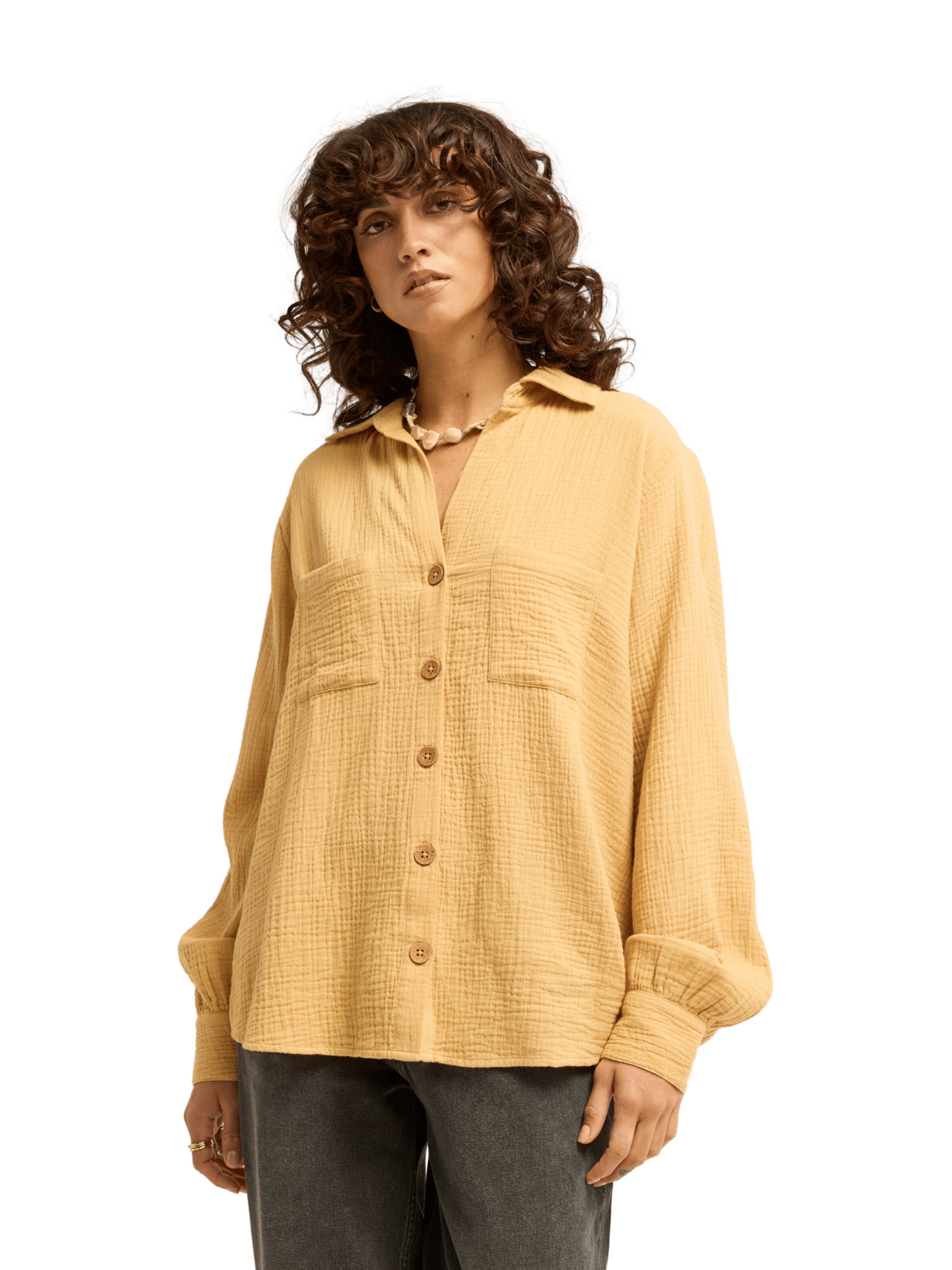 BILLABONG Blouse 'Swell' in Yellow: front