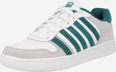 K-SWISS Sneaker 'Court Palisades' in grau / dunkelgrün / weiß, Produktansicht