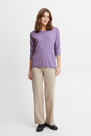 Fransa Sweater 'Lilli' in Purple