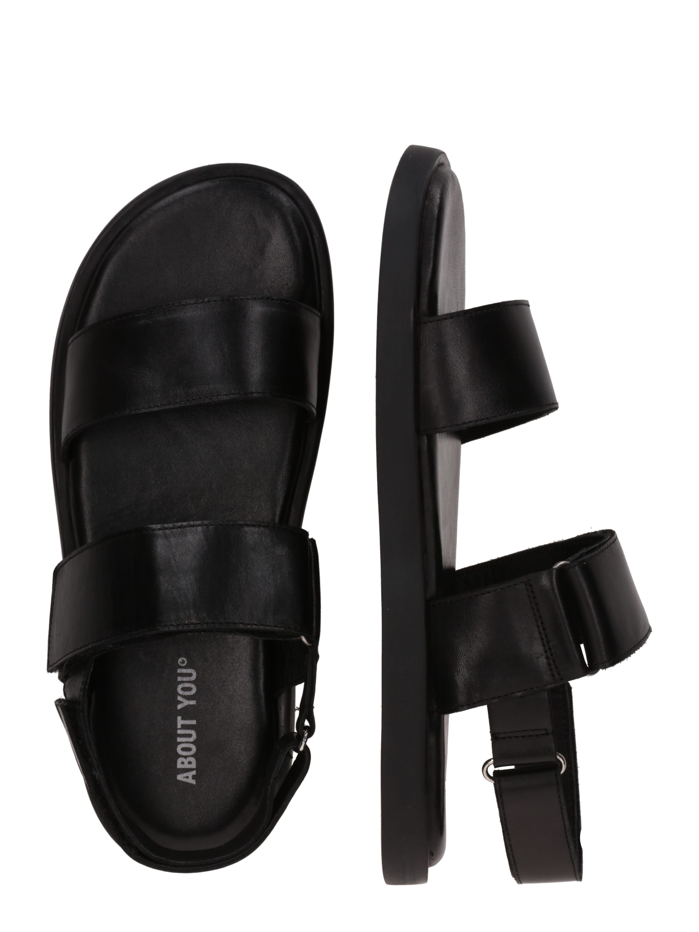ABOUT YOU Szandálok 'Dave' - fekete