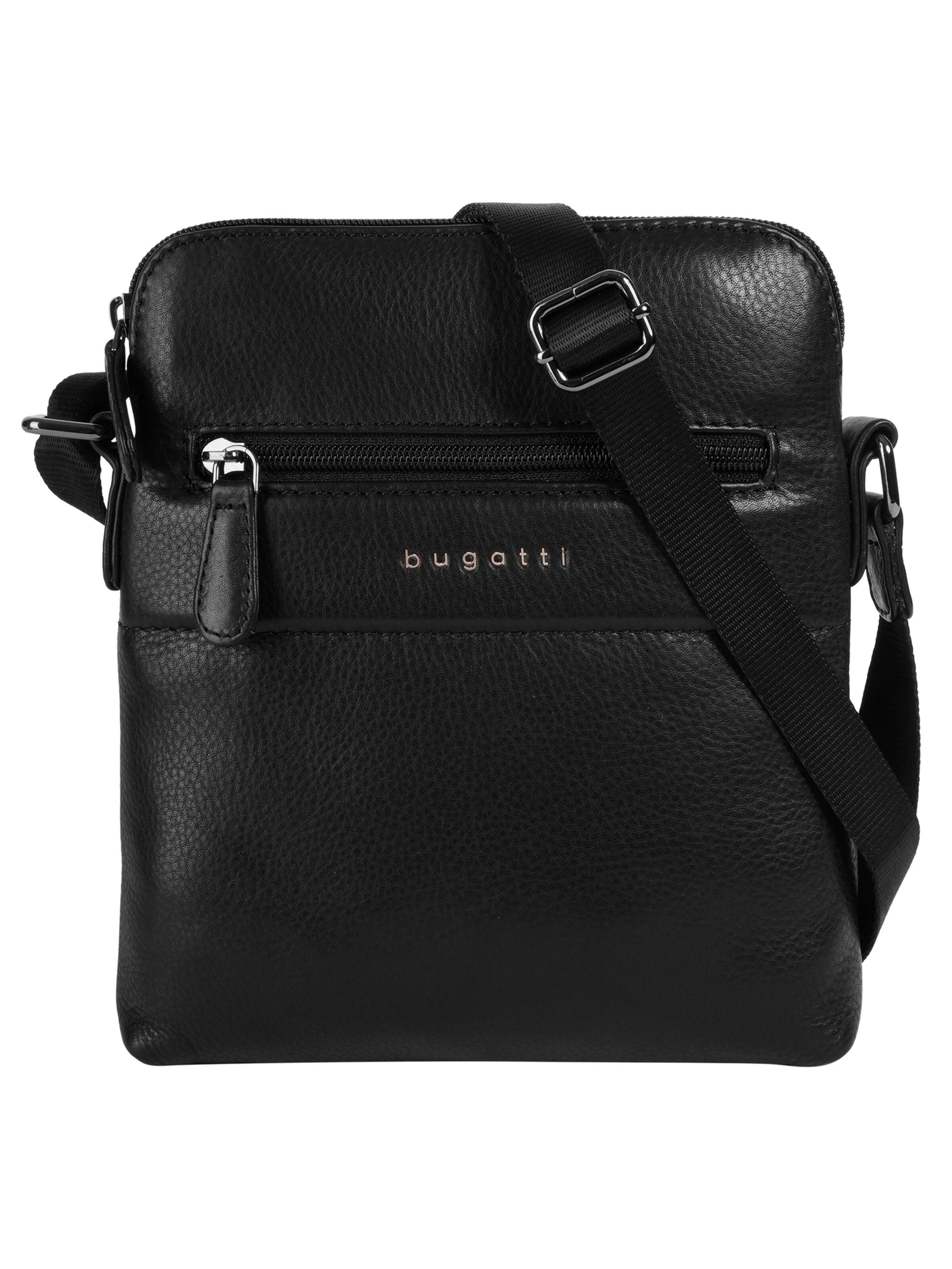 bugatti - Bolso de hombro 'NOME' en negro: frente