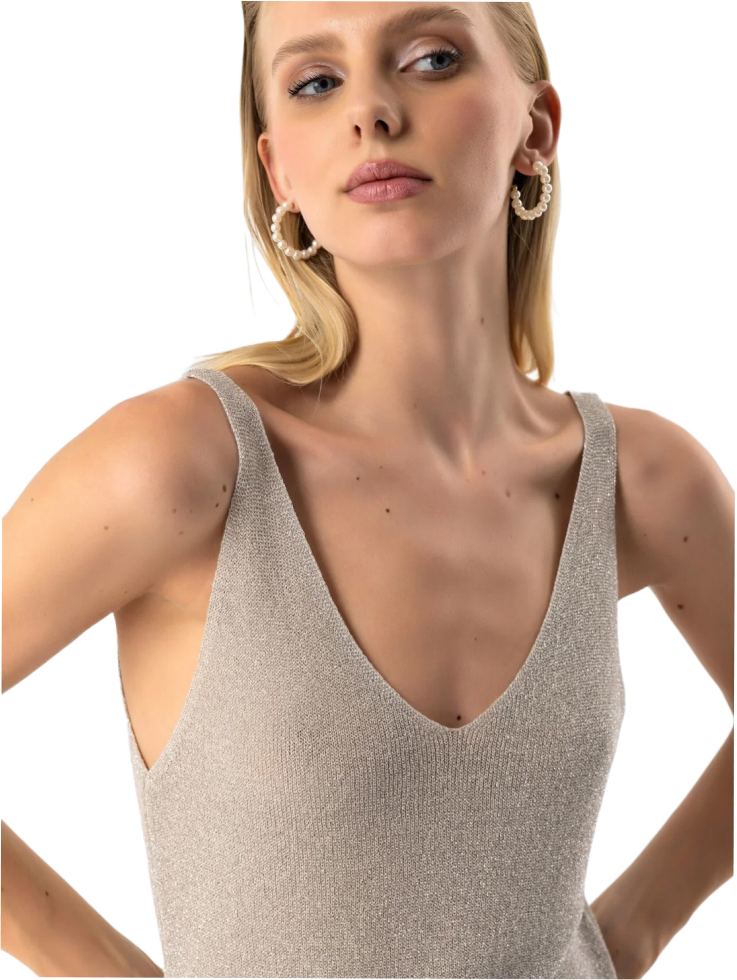 Tops en tricot No Matter What en beige