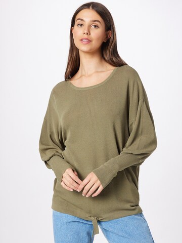 ICHI Sweater 'ACUNARI' in Green: front
