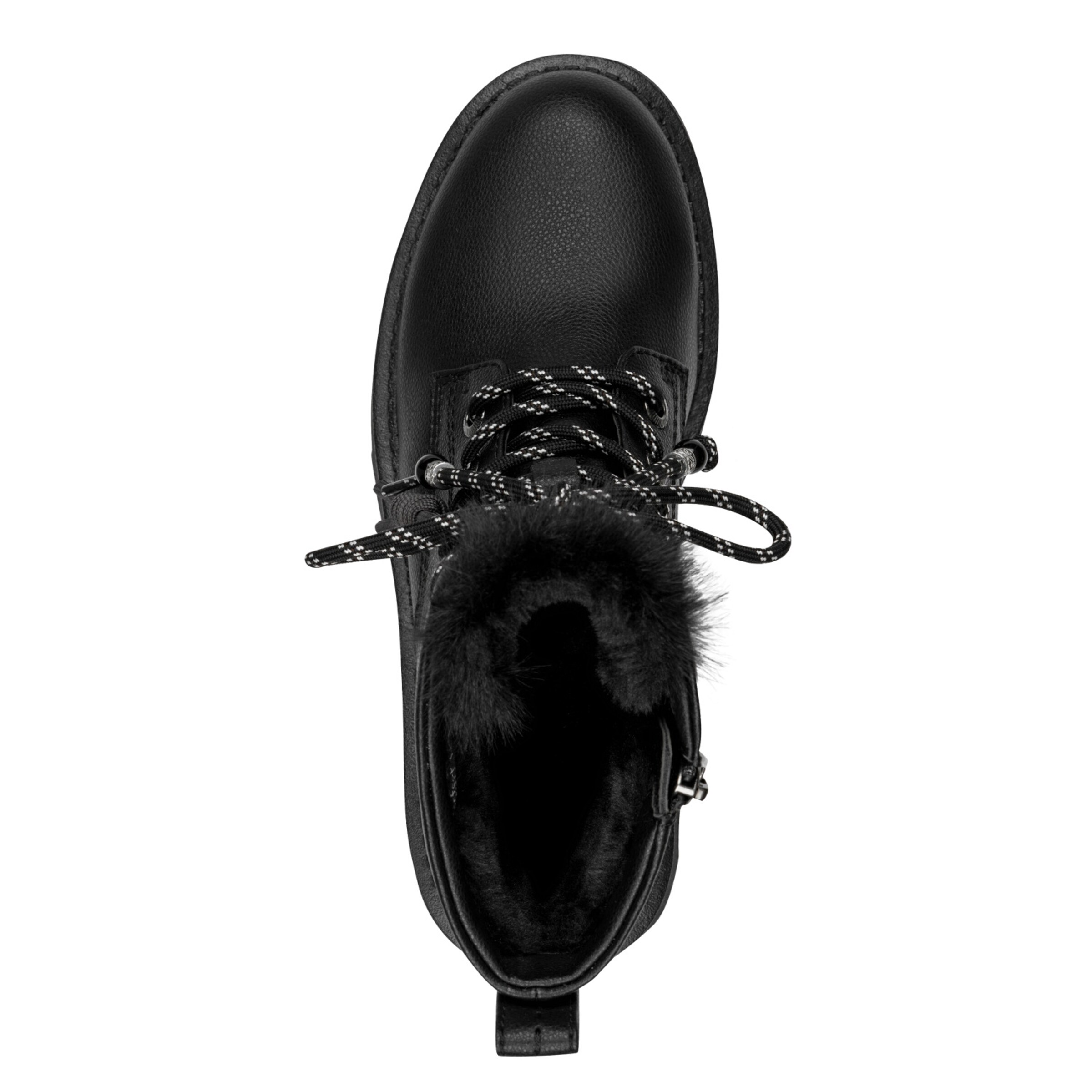 Bottines à lacets Tamaris en noir