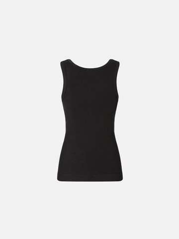 PINKO Top 'PINKO CALCOLATORE CANOTTIERA COSTINA COTONE LOGO METAL canotta'‌‌‌ in Schwarz