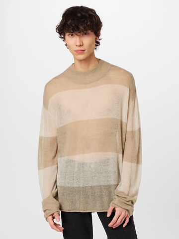 WEEKDAY Pullover 'Frans' in Beige: predná strana