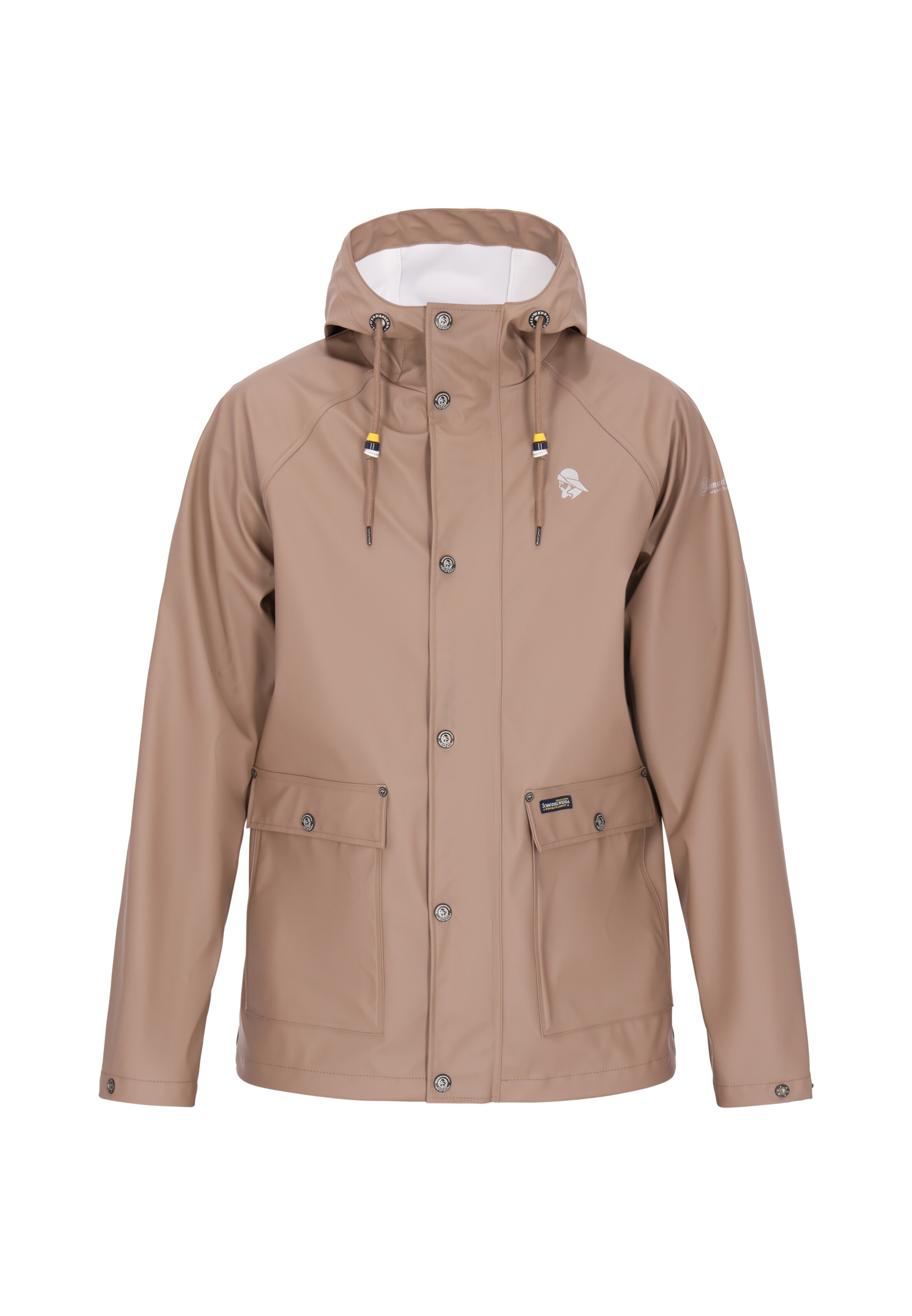 Schmuddelwedda Funktsionaalne jope, värv pruun: eest vaates