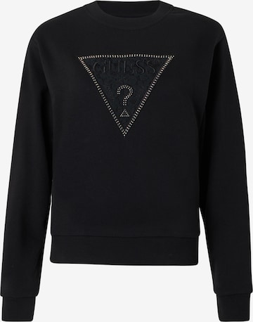 Sweat-shirt GUESS en noir : devant