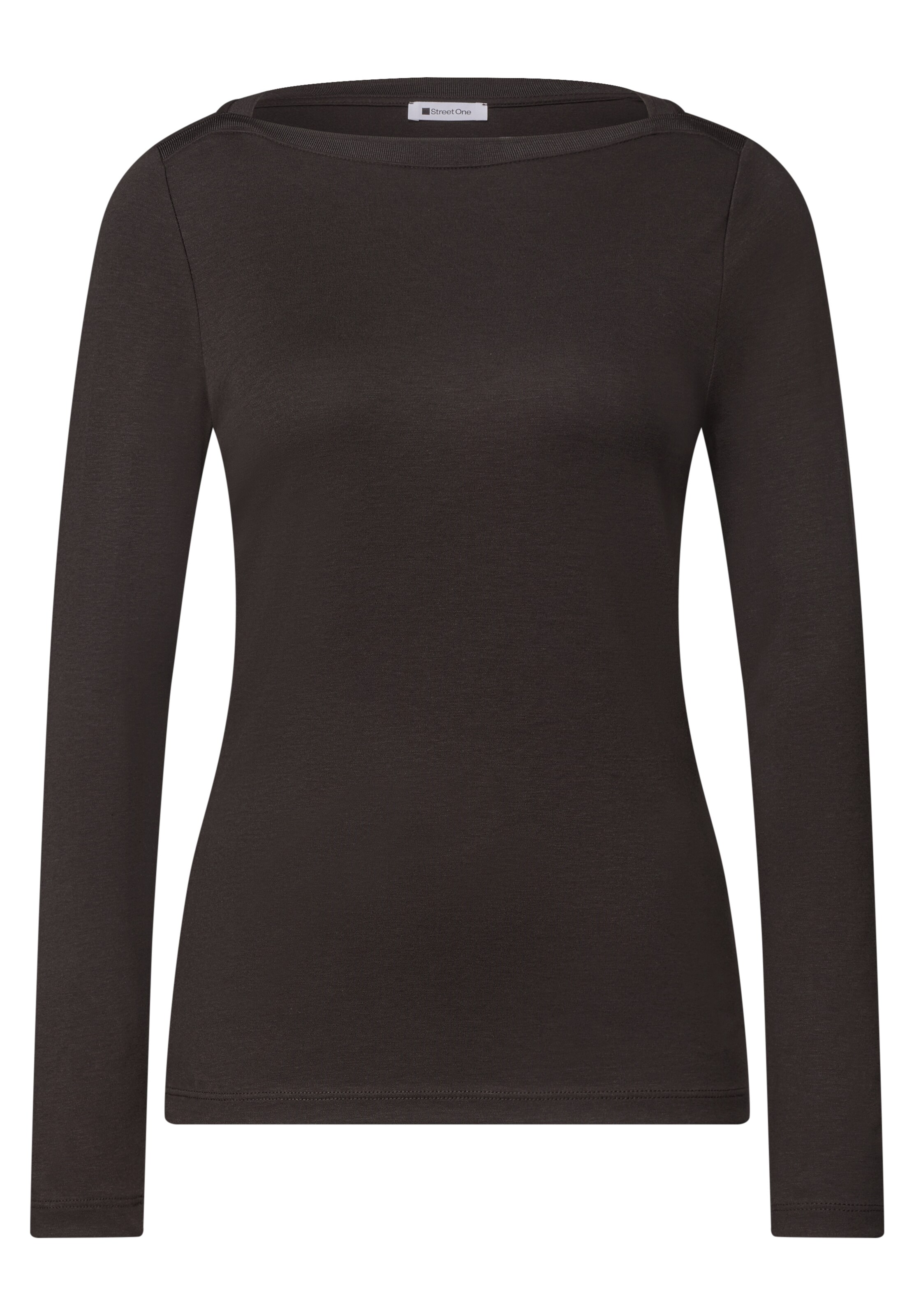 STREET ONE Shirt in Brown: front