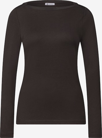 STREET ONE Shirt in Brown: front