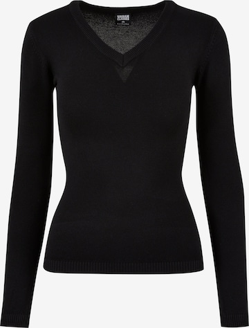 Urban Classics Sweater in Black: front