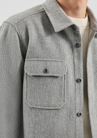 QS Regular fit Overhemd in Grijs