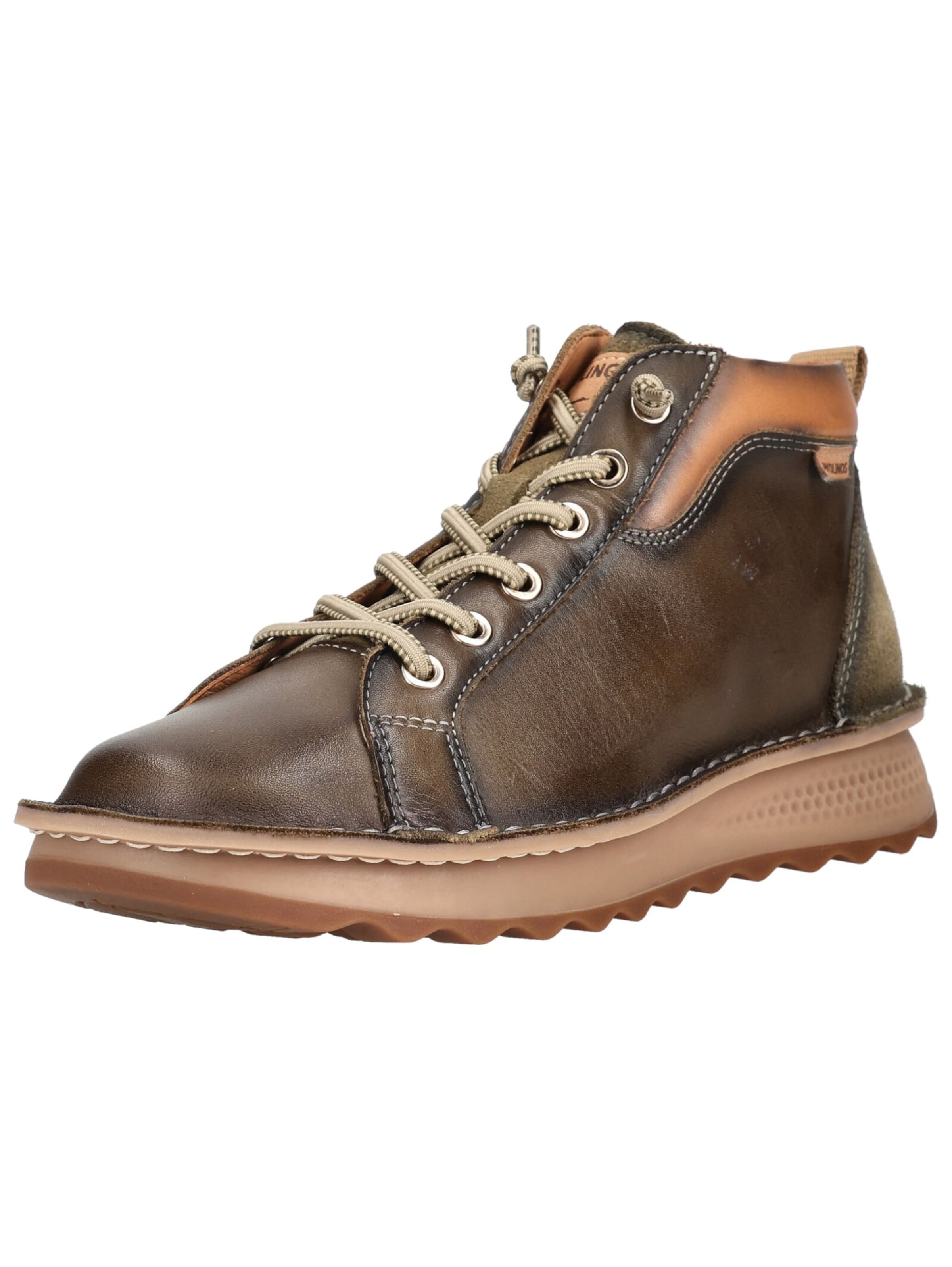 Bottines à lacets PIKOLINOS en vert : devant