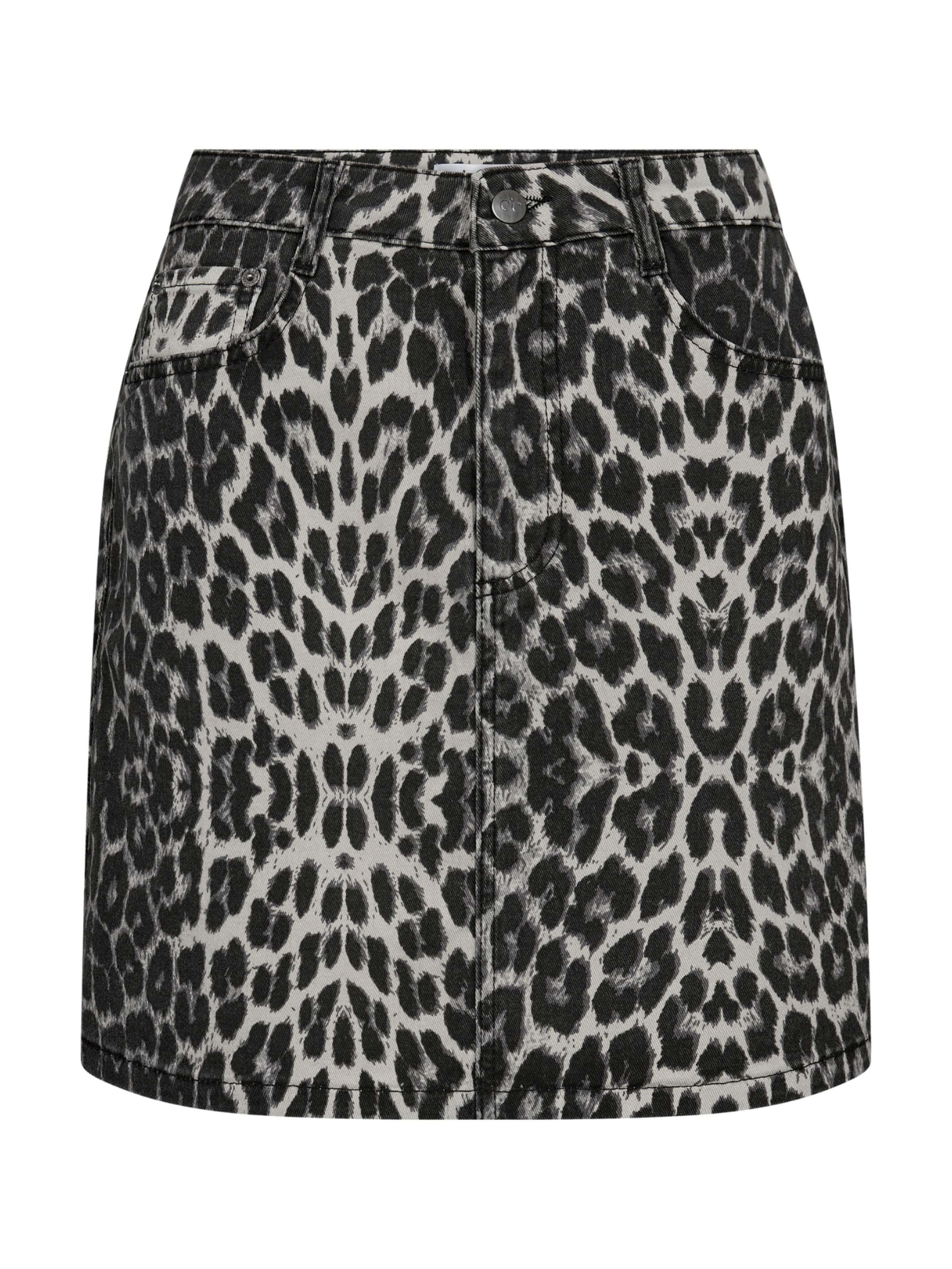 co'couture Rock in Grau: Vorderseite