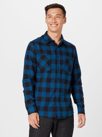 Urban Classics Regular fit Skjorta i blå: framsida