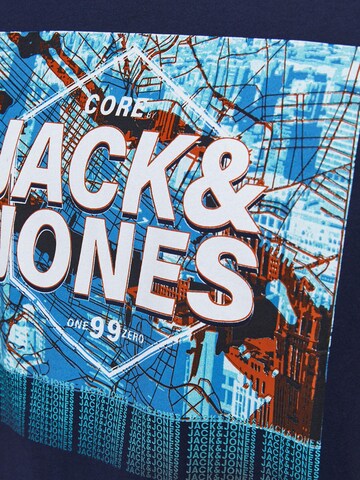 JACK & JONES Tričko 'Caleb' – modrá