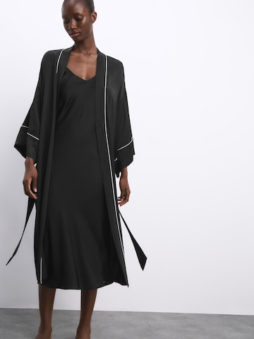 Marks & Spencer Morgenmantel in Schwarz