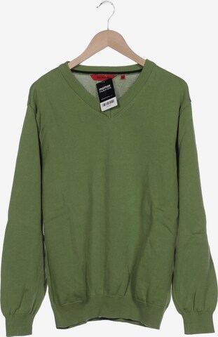SIGNUM Sweater & Cardigan in XL in Green: front