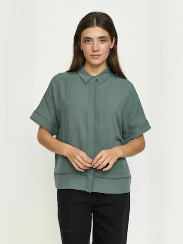 T-shirt ' SRLima ' Soft Rebels en vert : devant