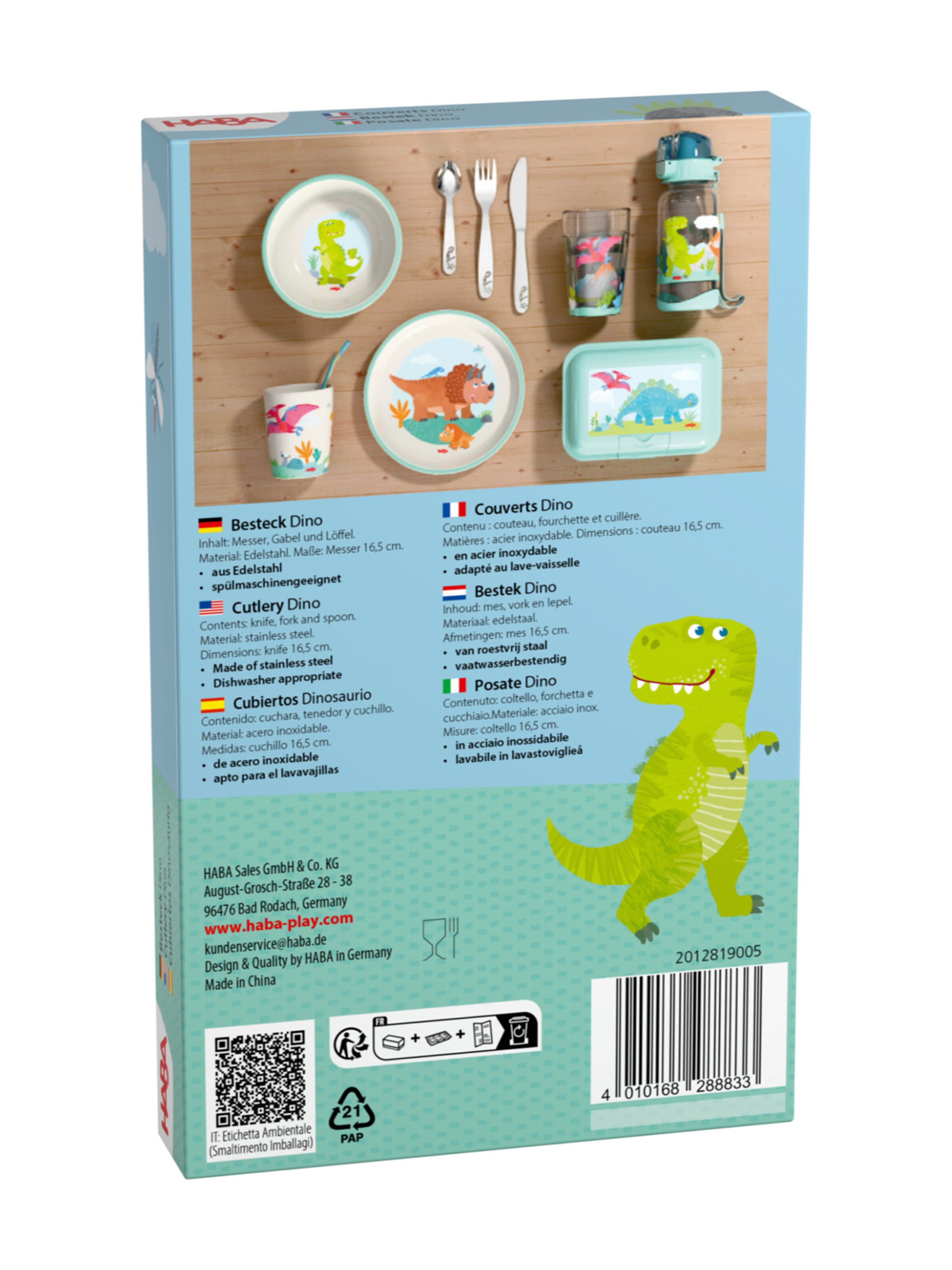 HABA Game ' Schüssel, Teller, Becher & Besteck ' in Mixed colours