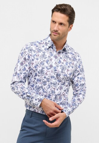 ETERNA Regular fit Zakelijk overhemd in Blauw: voorkant