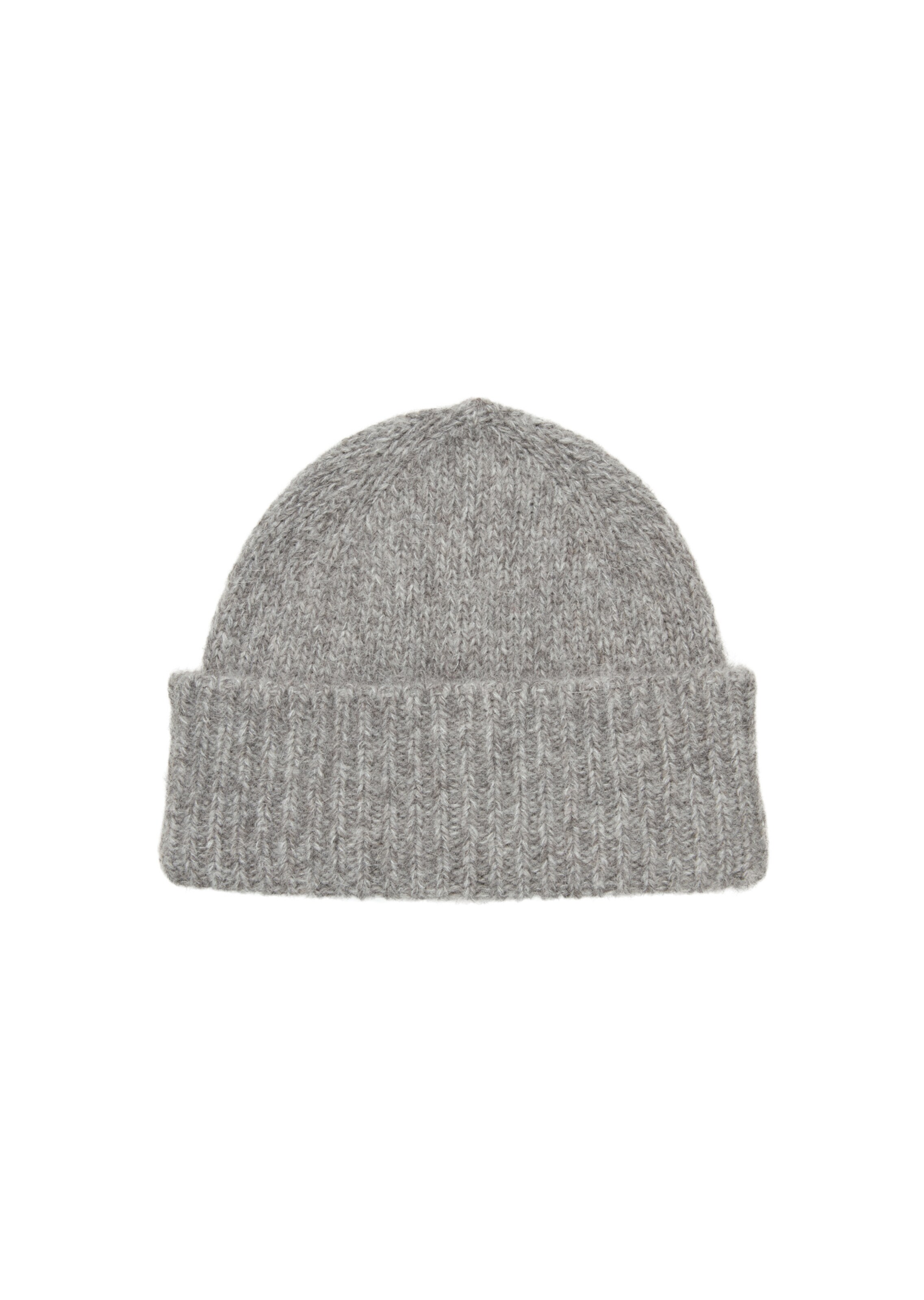 Marc O'Polo DENIM Mütze in Grau: Vorderseite