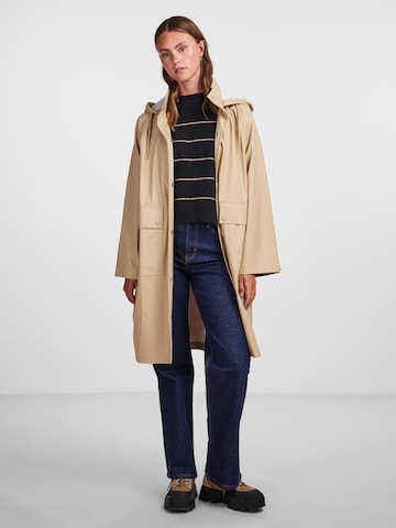 Manteau mi-saison 'BELIS' PIECES en beige