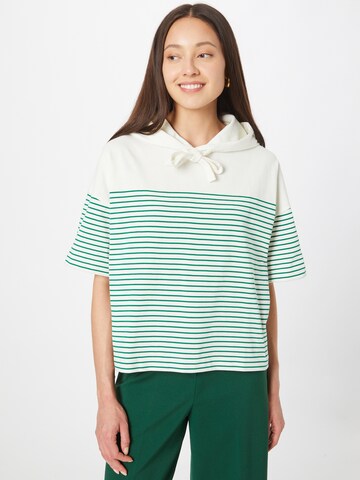 Marc O'Polo Sweatshirt in Groen: voorkant