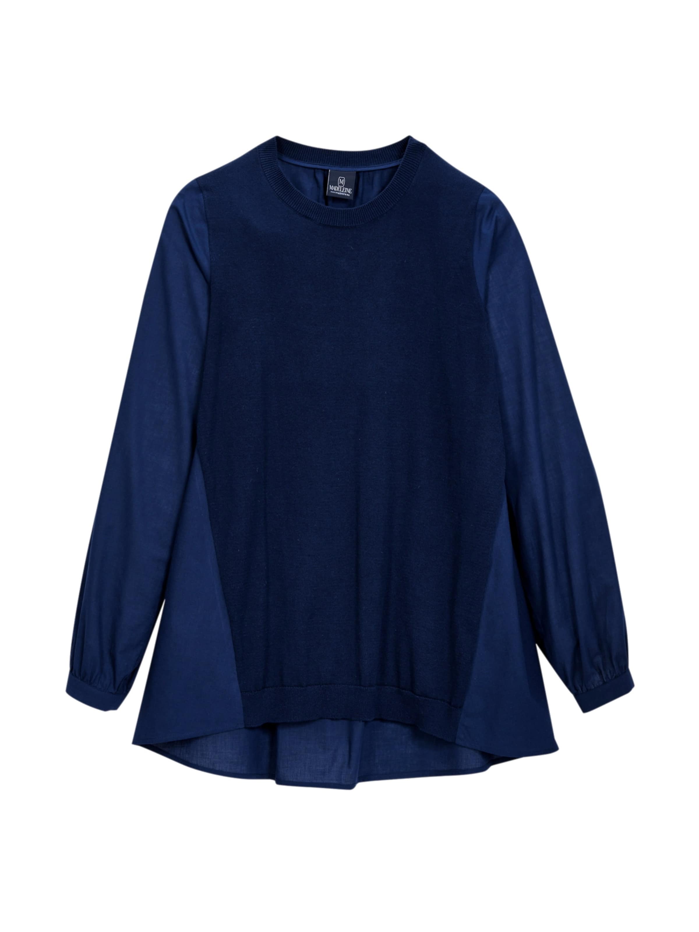 Pull-over MADELEINE en bleu : devant