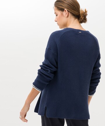 BRAX Knit Cardigan 'Amelia' in Blue: back