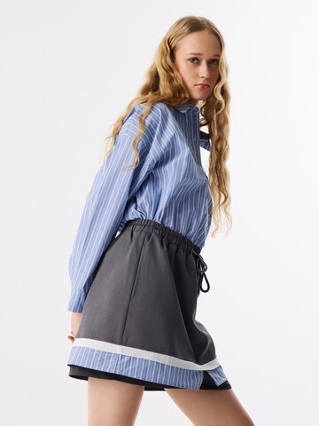 Twist Blousejurk in Blauw