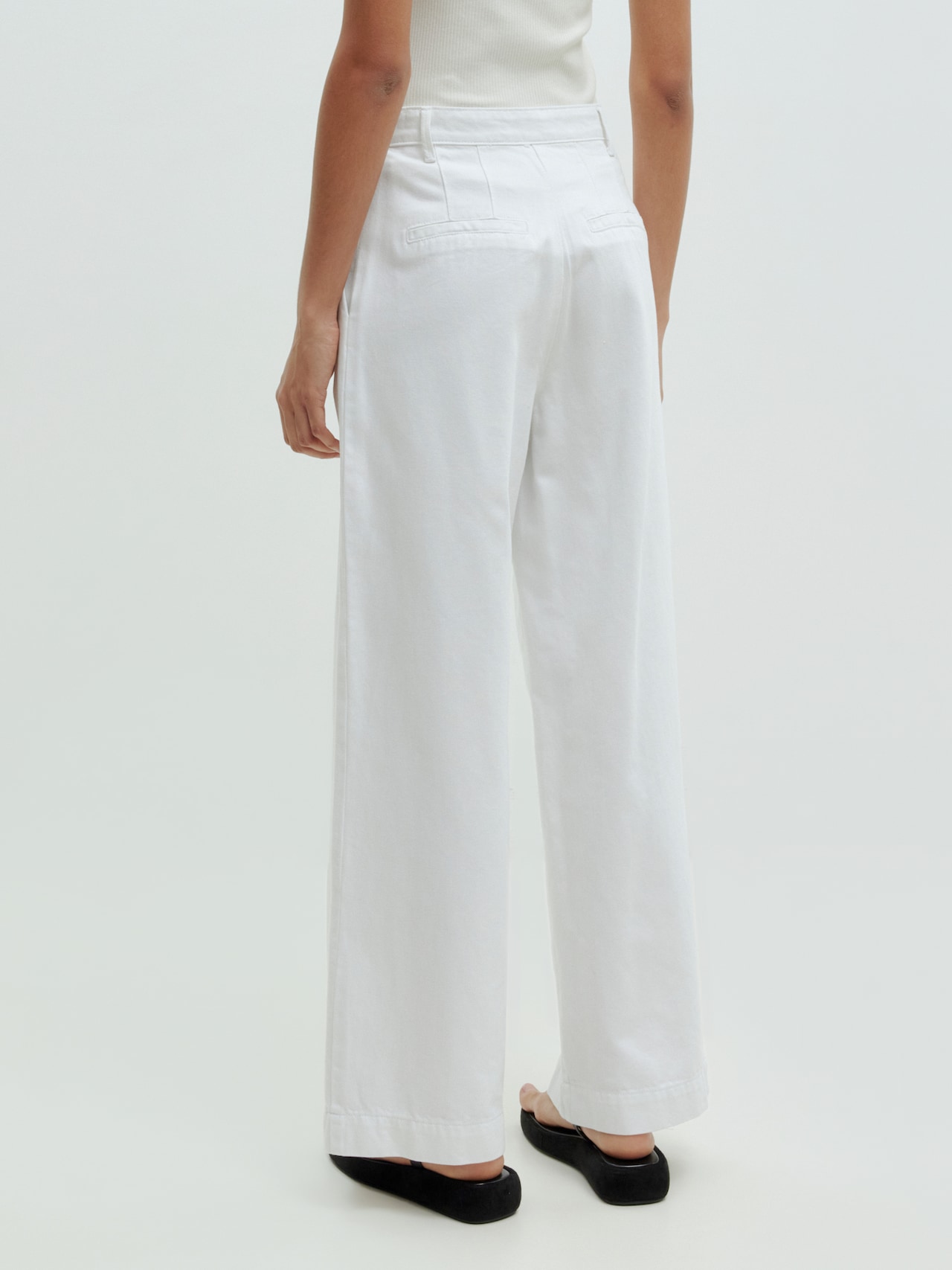 EDITED Broek 'Mascha' Wit