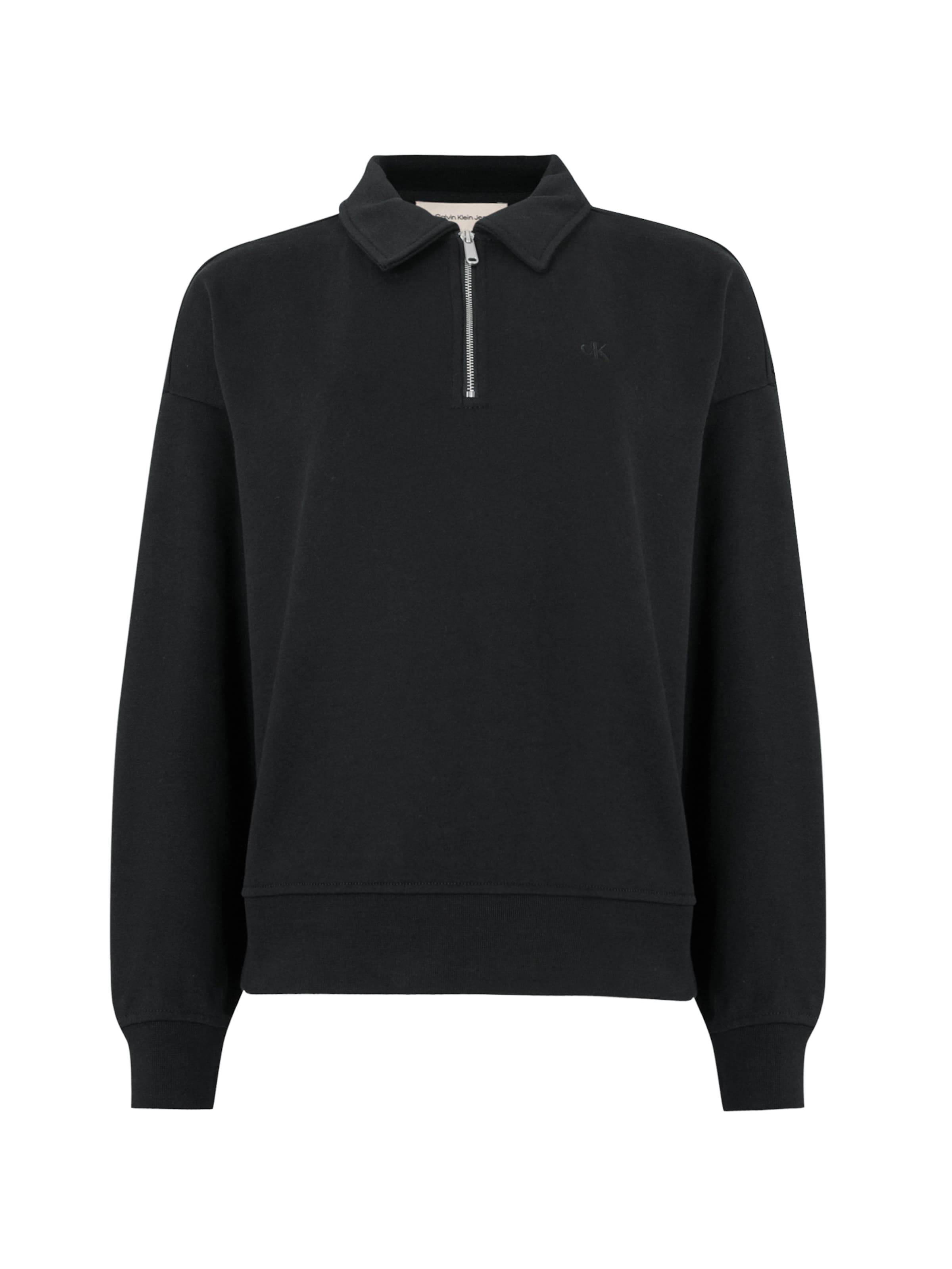 Calvin Klein Jeans Sweatshirt i sort: forside