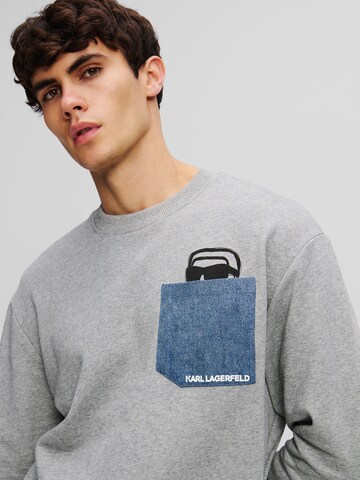 Sweat-shirt Karl Lagerfeld en gris