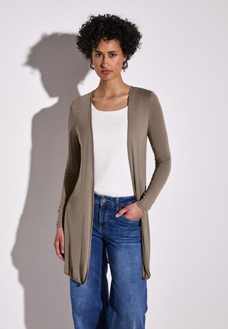 STREET ONE Strickjacke in Braun