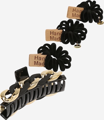 WEAT WE EAT AVOCADO TOAST Hair jewelry in Black: front