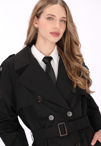 DreiMaster Klassik - Abrigo de entretiempo 'Classic' en negro