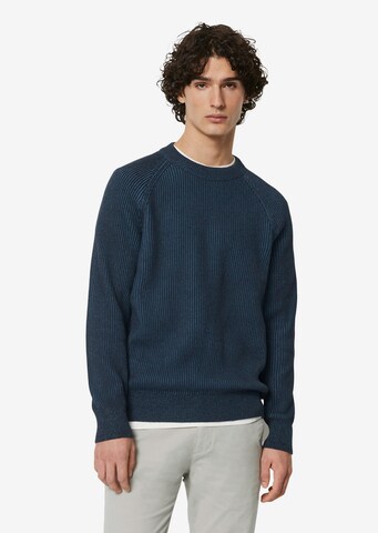 Pull-over Marc O'Polo en bleu : devant