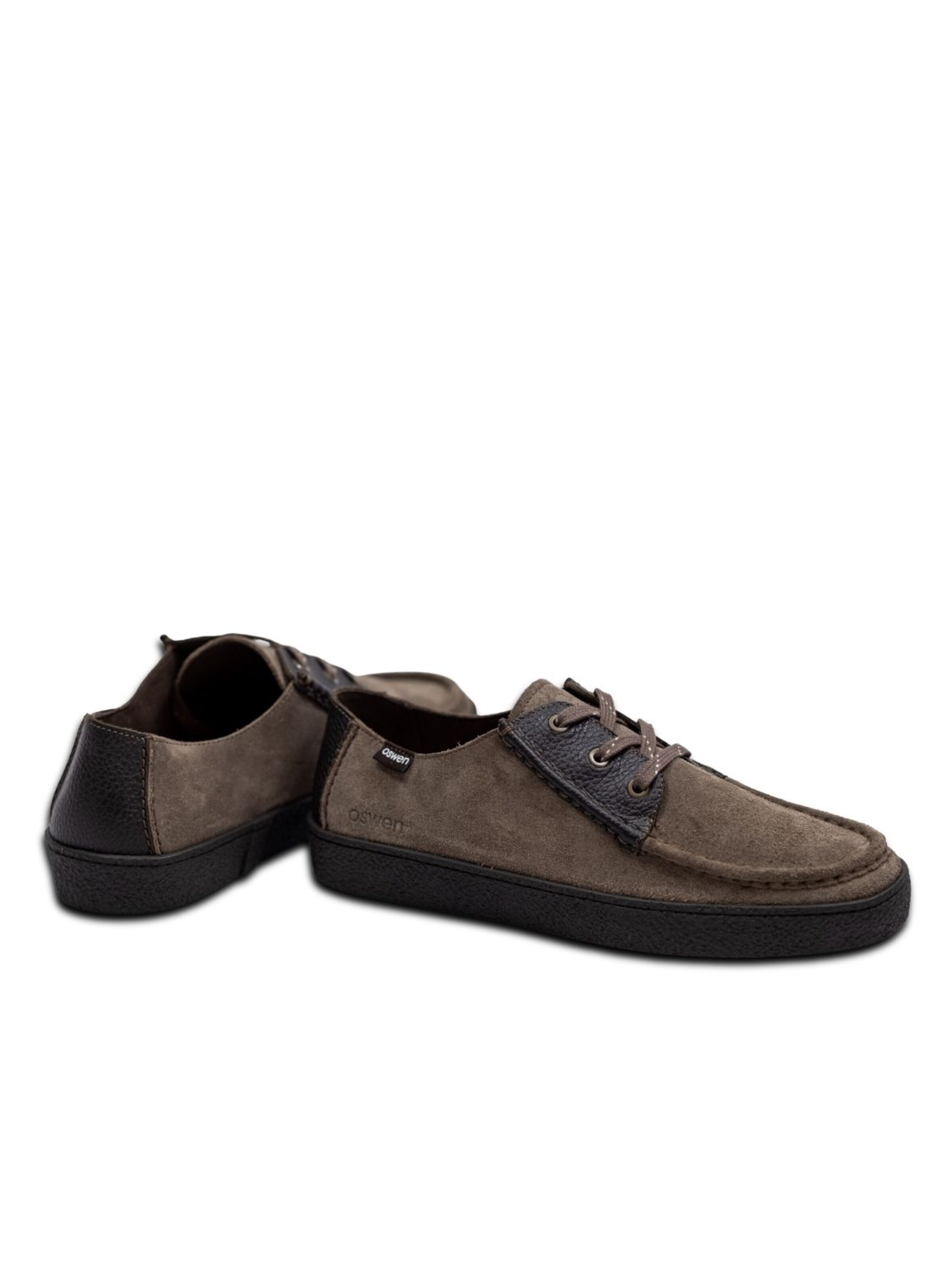 oswen Moccasin 'Konrad Low Shoe' in Brown