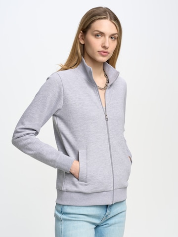 BIG STAR Sweatjacke 'Chita' in Grau